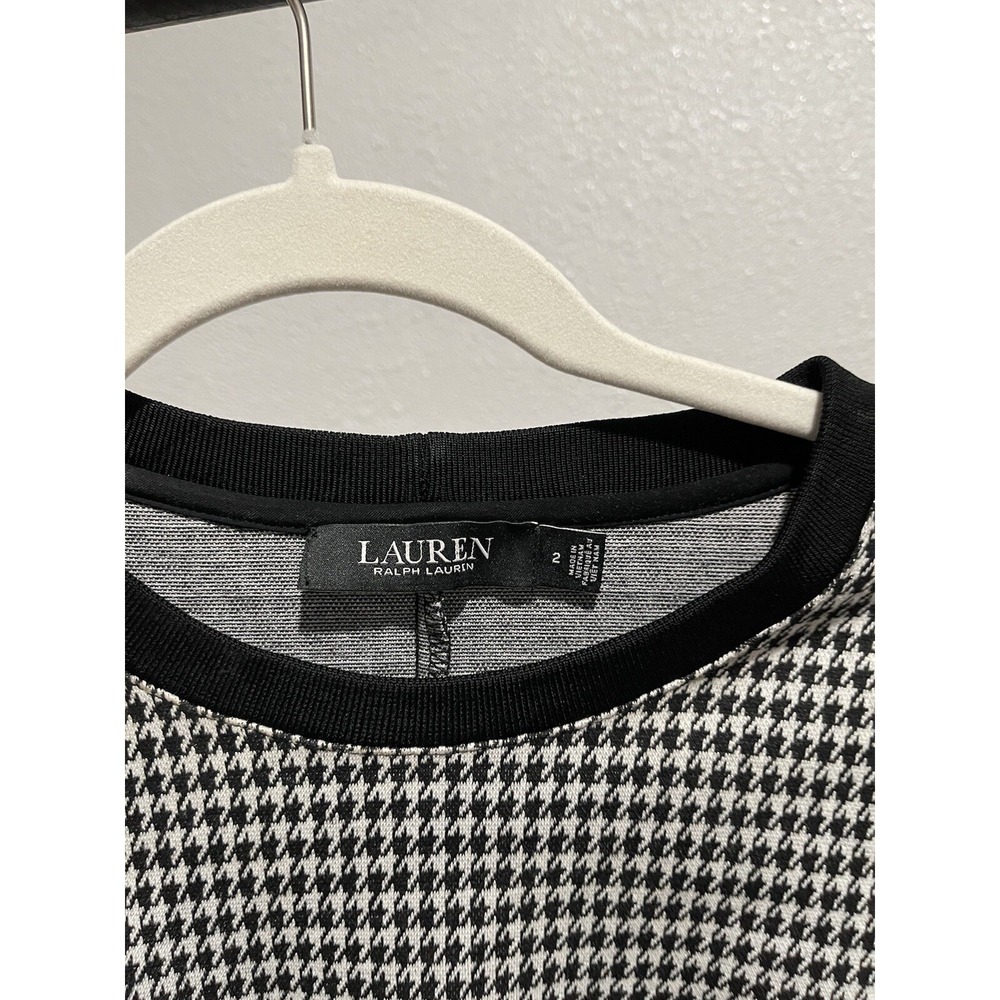Ralph Lauren Dress Black Label Size 2 Business Shift Short Office - Picture 2 of 5